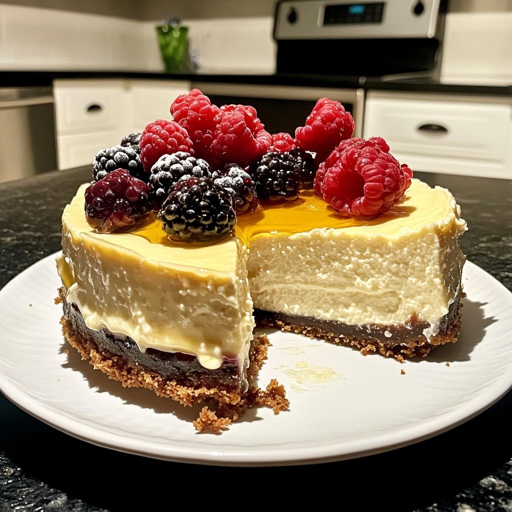 Capricorn Goat Cheese Cheesecake