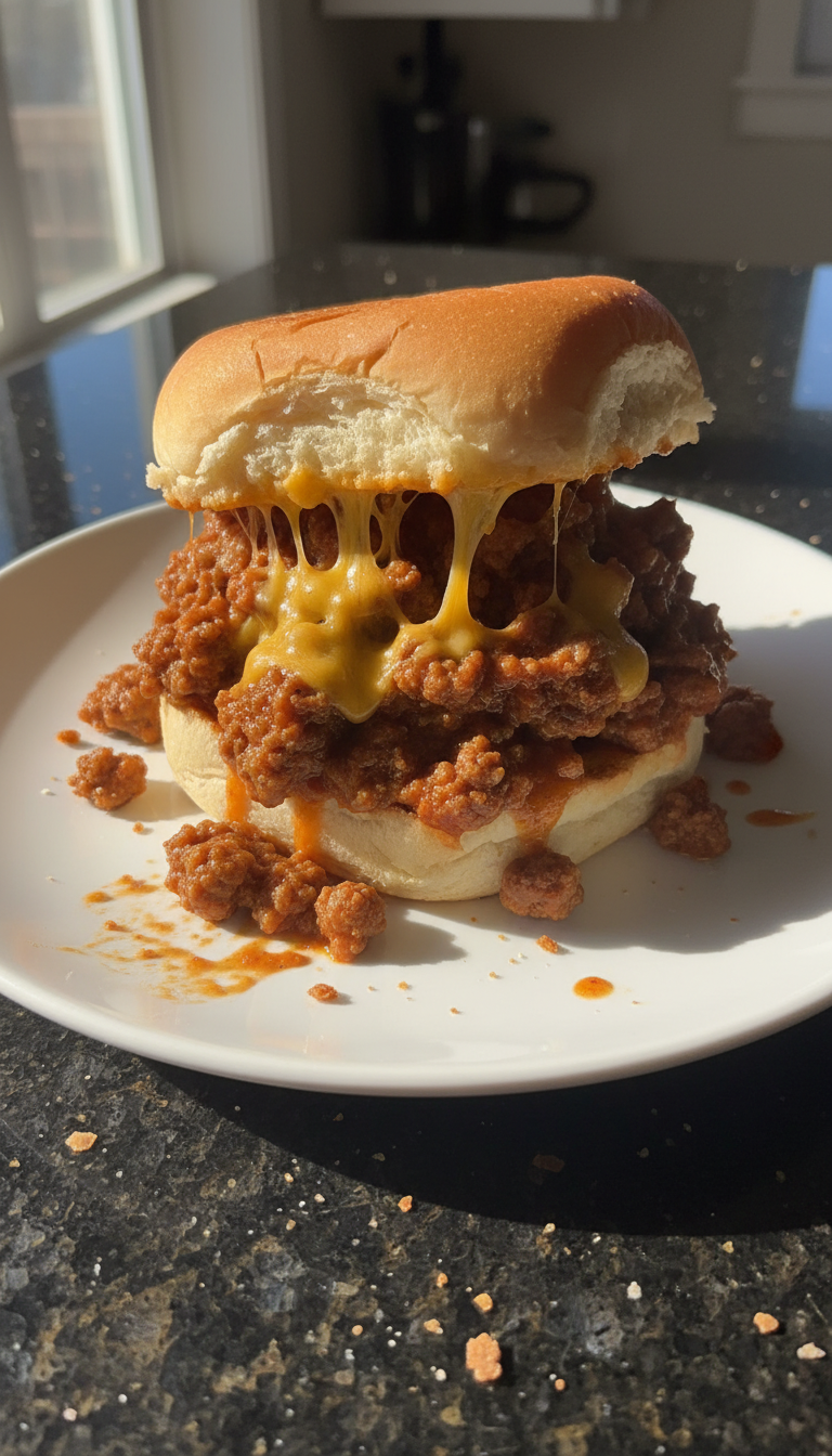 Classic Sloppy Joes with Beef