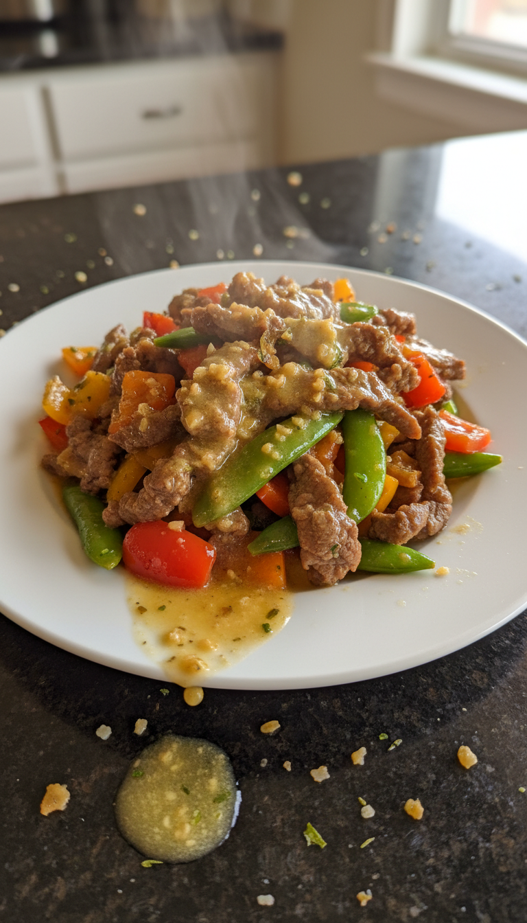 Garlic Butter Beef Stir-fry