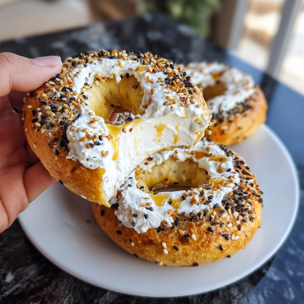 High Protein Greek Yogurt Bagels Easy Recipe