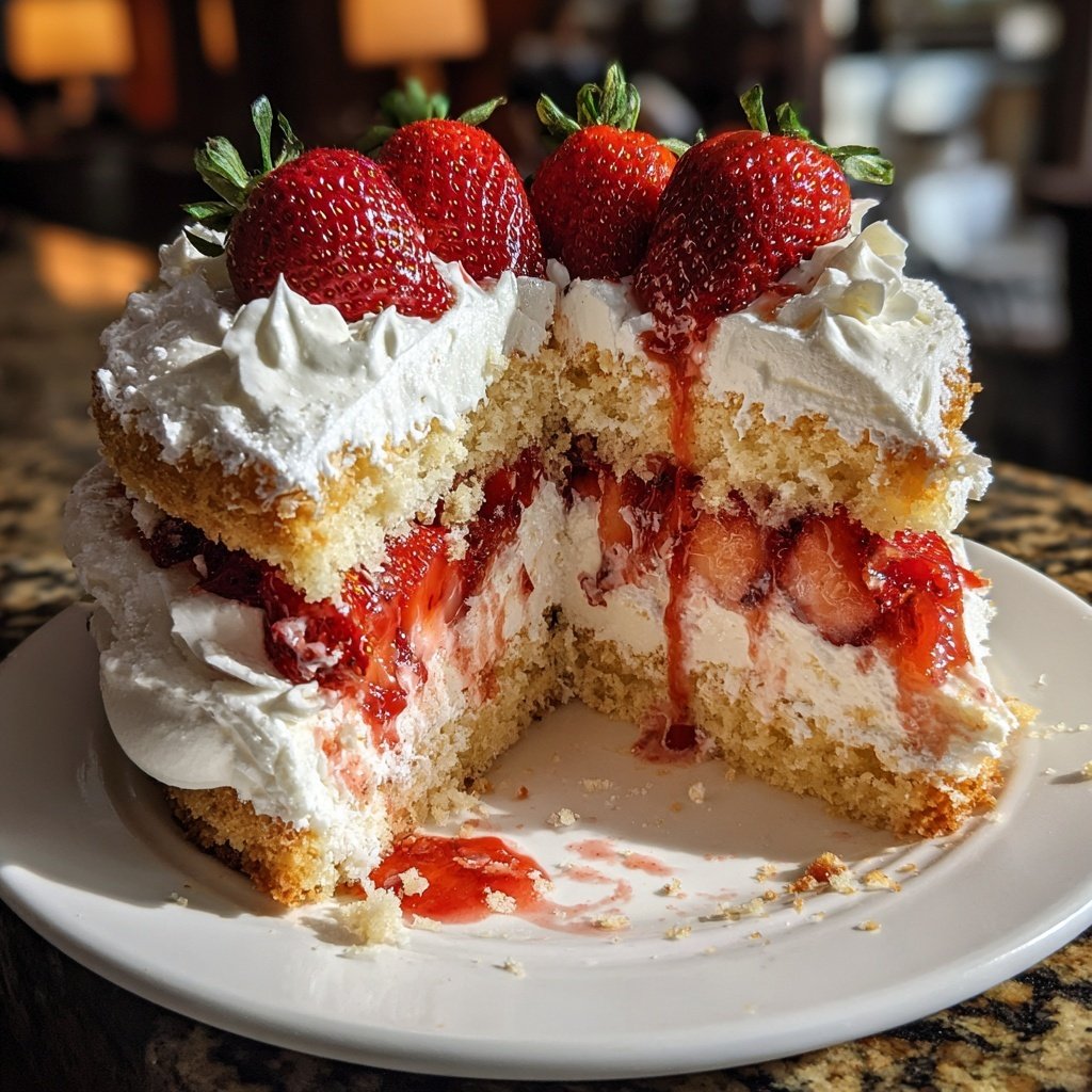 Vegan Strawberry Shortcake Delight