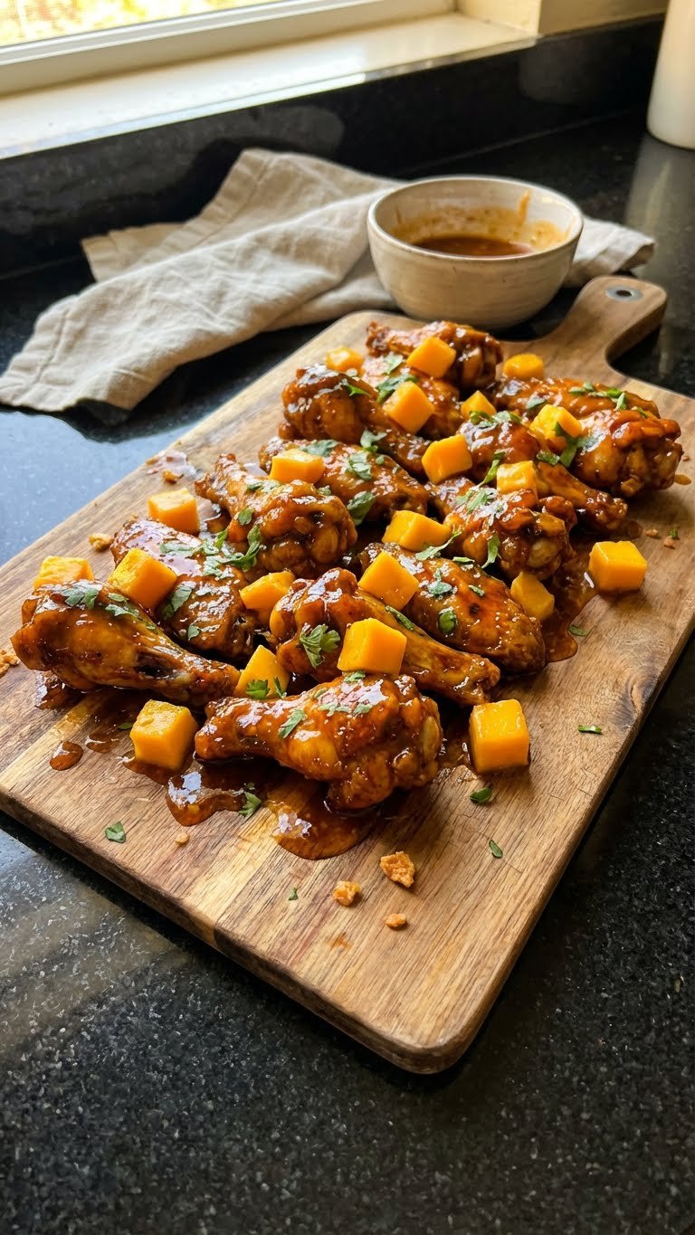 Mango Tango Chicken Wing Glaze