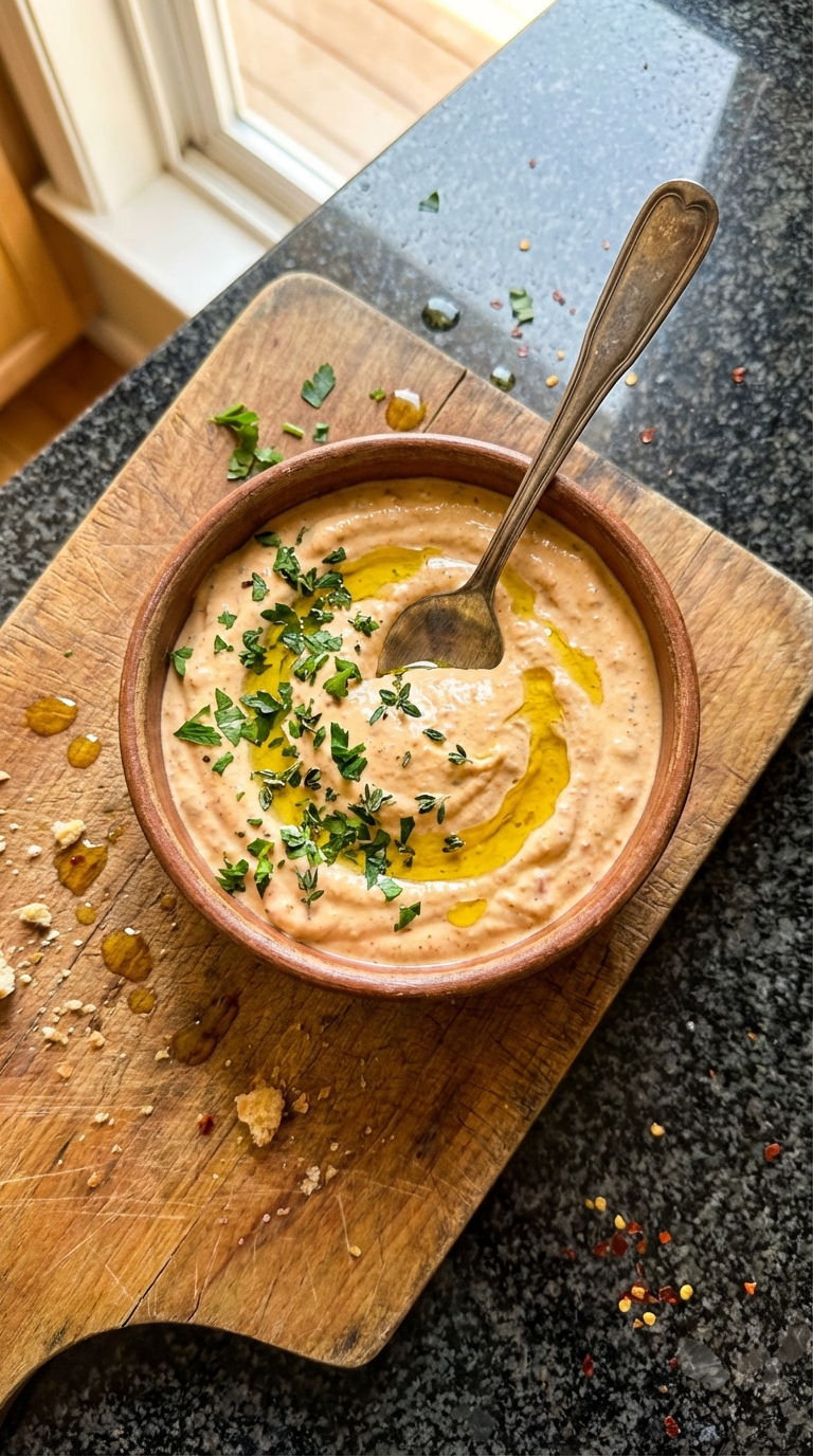Roasted Red Pepper Aioli Dip