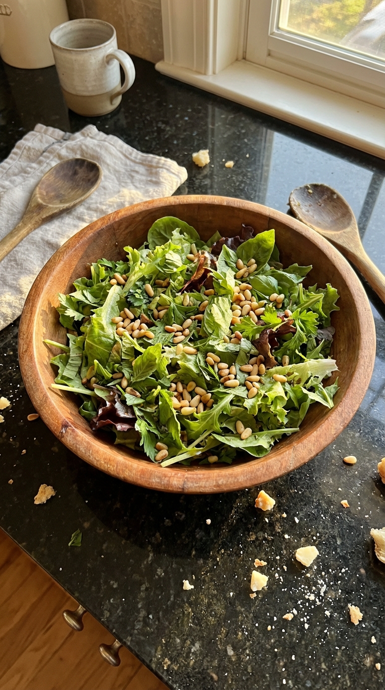 Pine Nut and Herb Salad