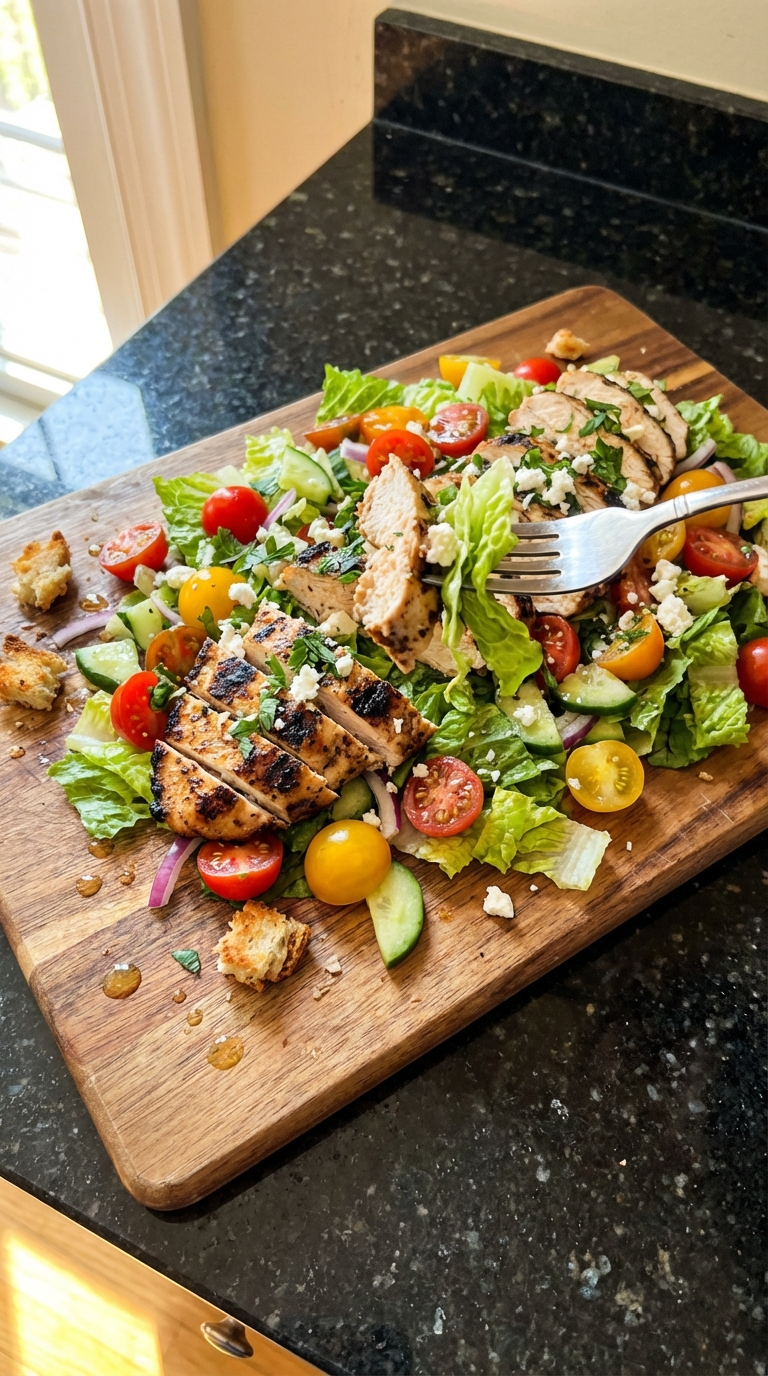 Zesty Grilled Chicken Salad
