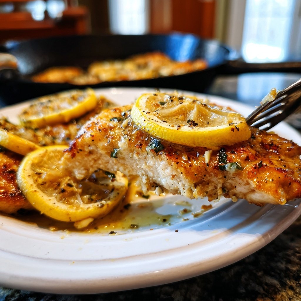 Meyer Lemon Chicken Piccata