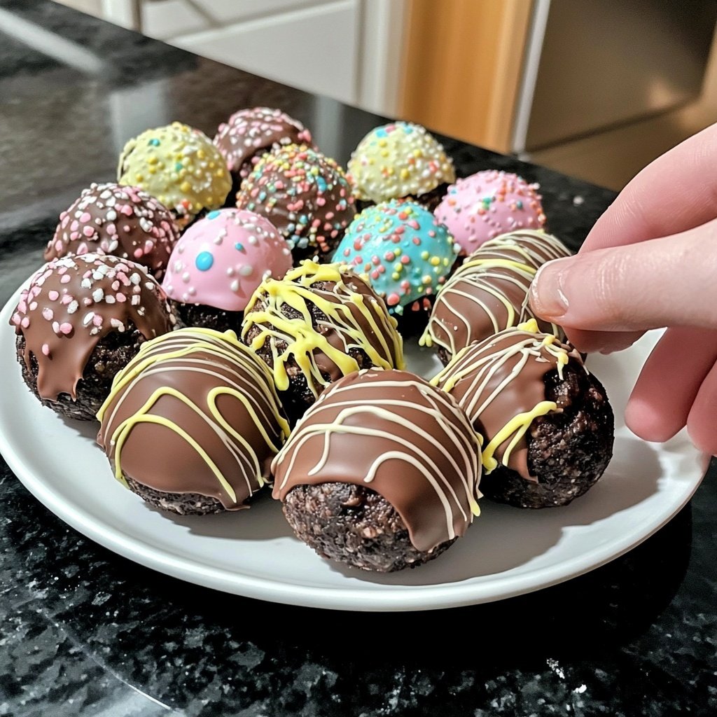 Easter Egg Oreo Balls