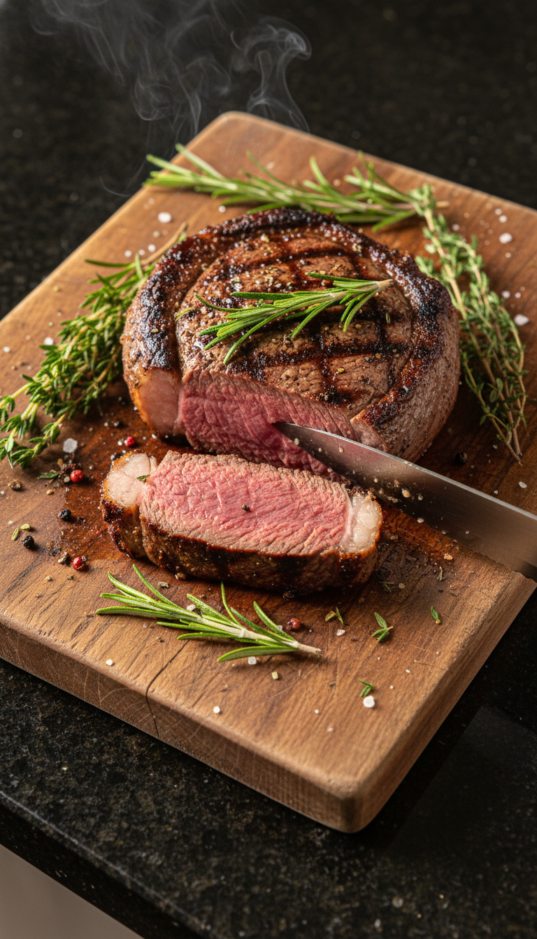 Grilled Herb Filet Mignon