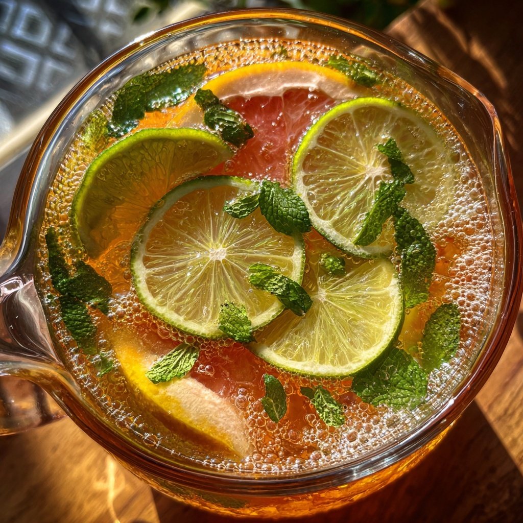 Festive Prosecco Punch Cocktail Recipe