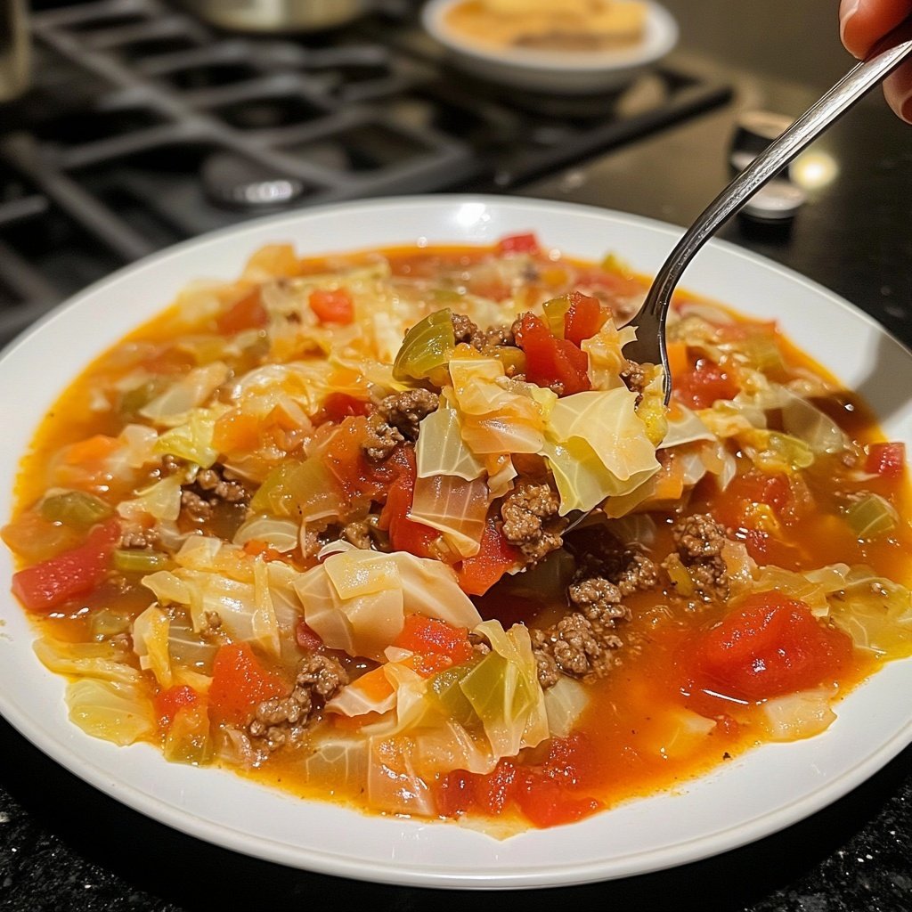 Unstuffed Cabbage Soup