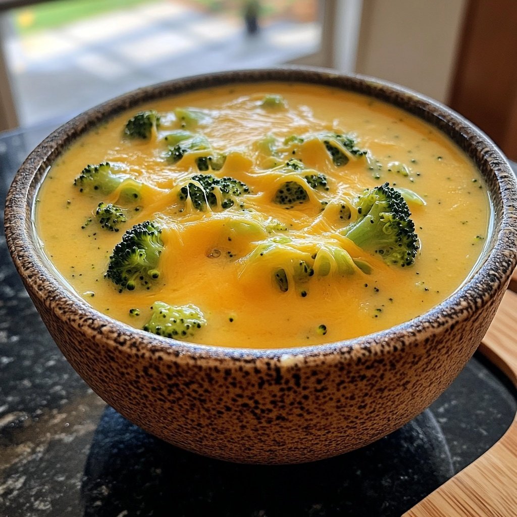 Comfort Broccoli Cheddar Soup​