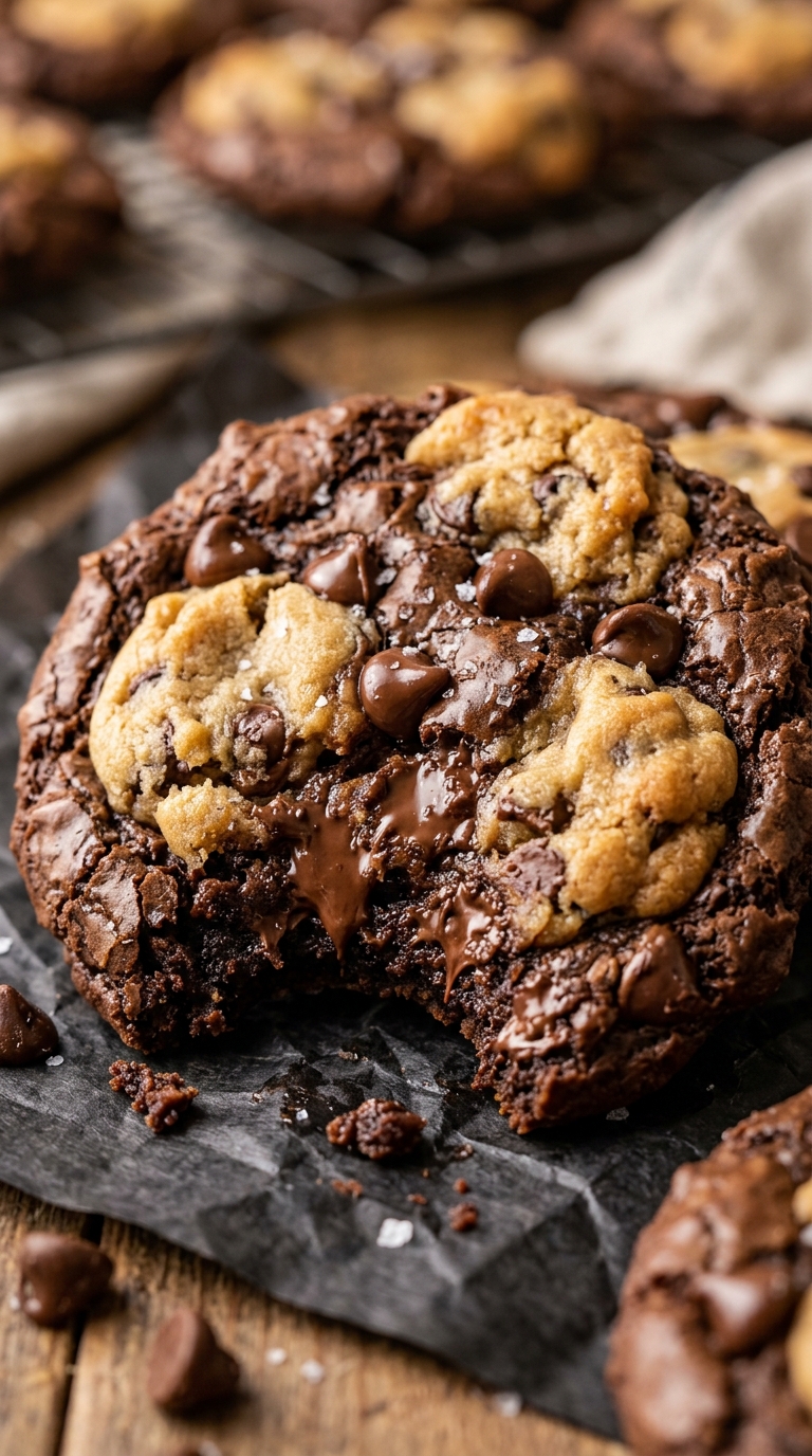 Cookie Dough Brownie Cookies