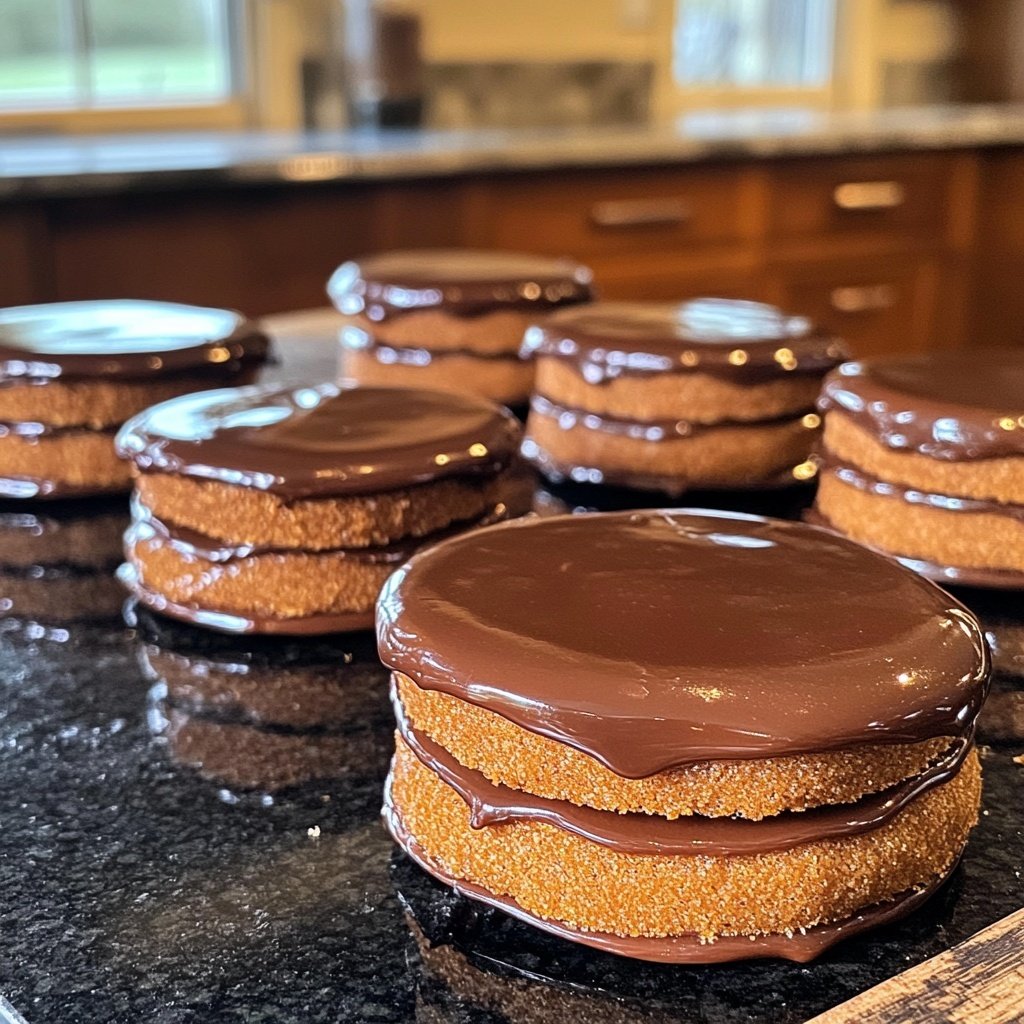 Iced Elisenlebkuchen Dominos