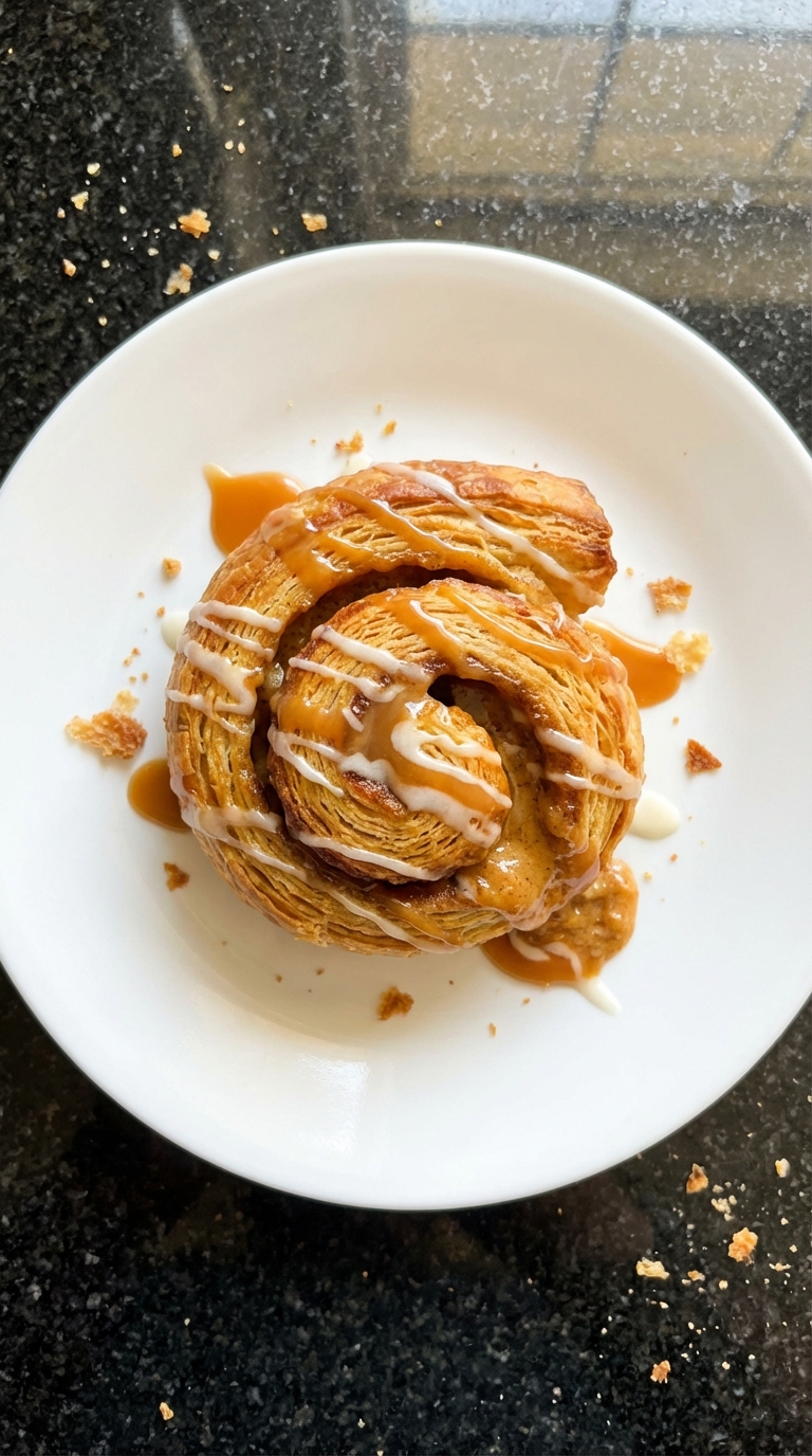 Pumpkin Spice Croissant Roll