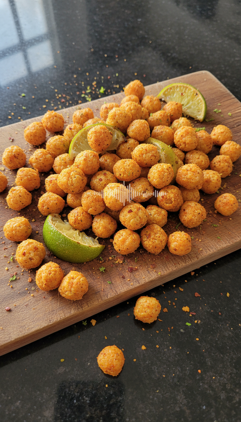 Chili Lime Roasted Chickpeas