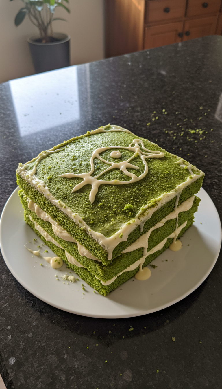 Matcha Pisces Cake Delight