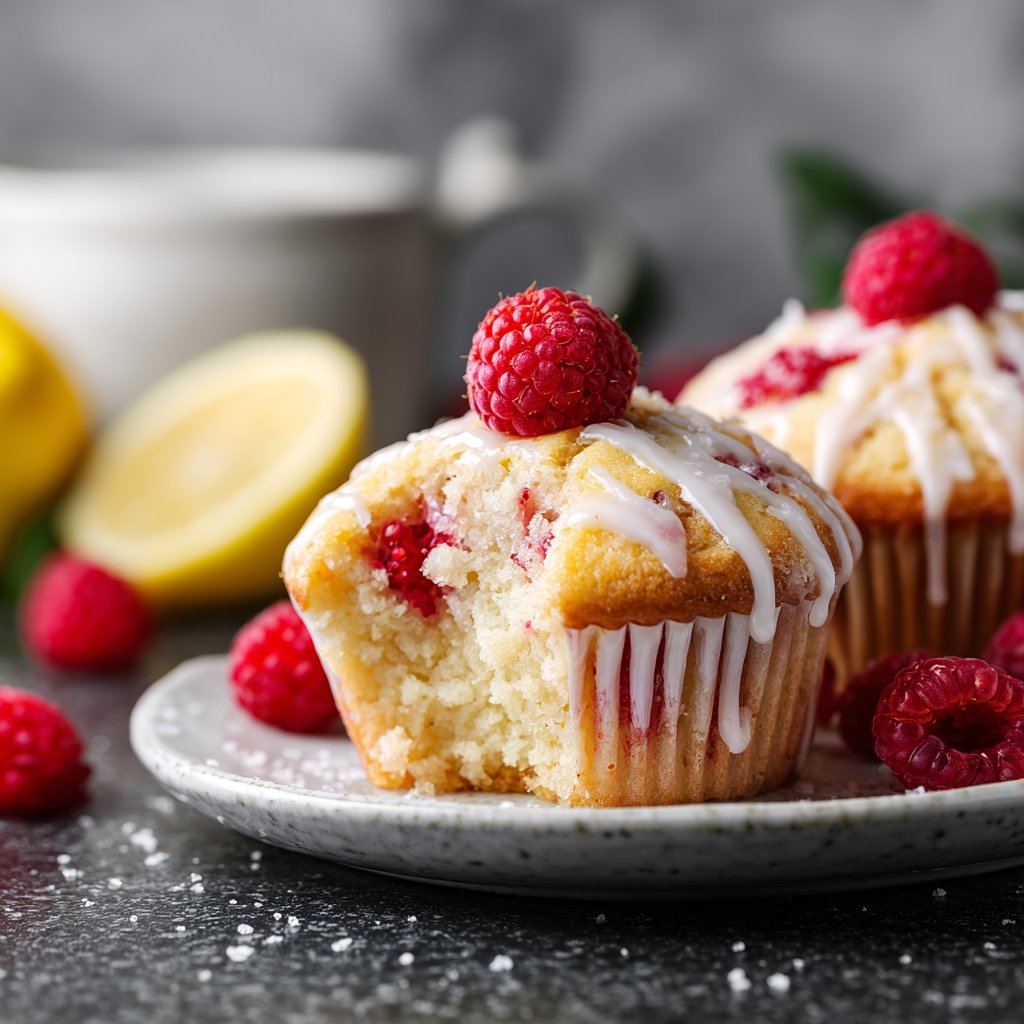 Light Lemon Berry Cupcakes