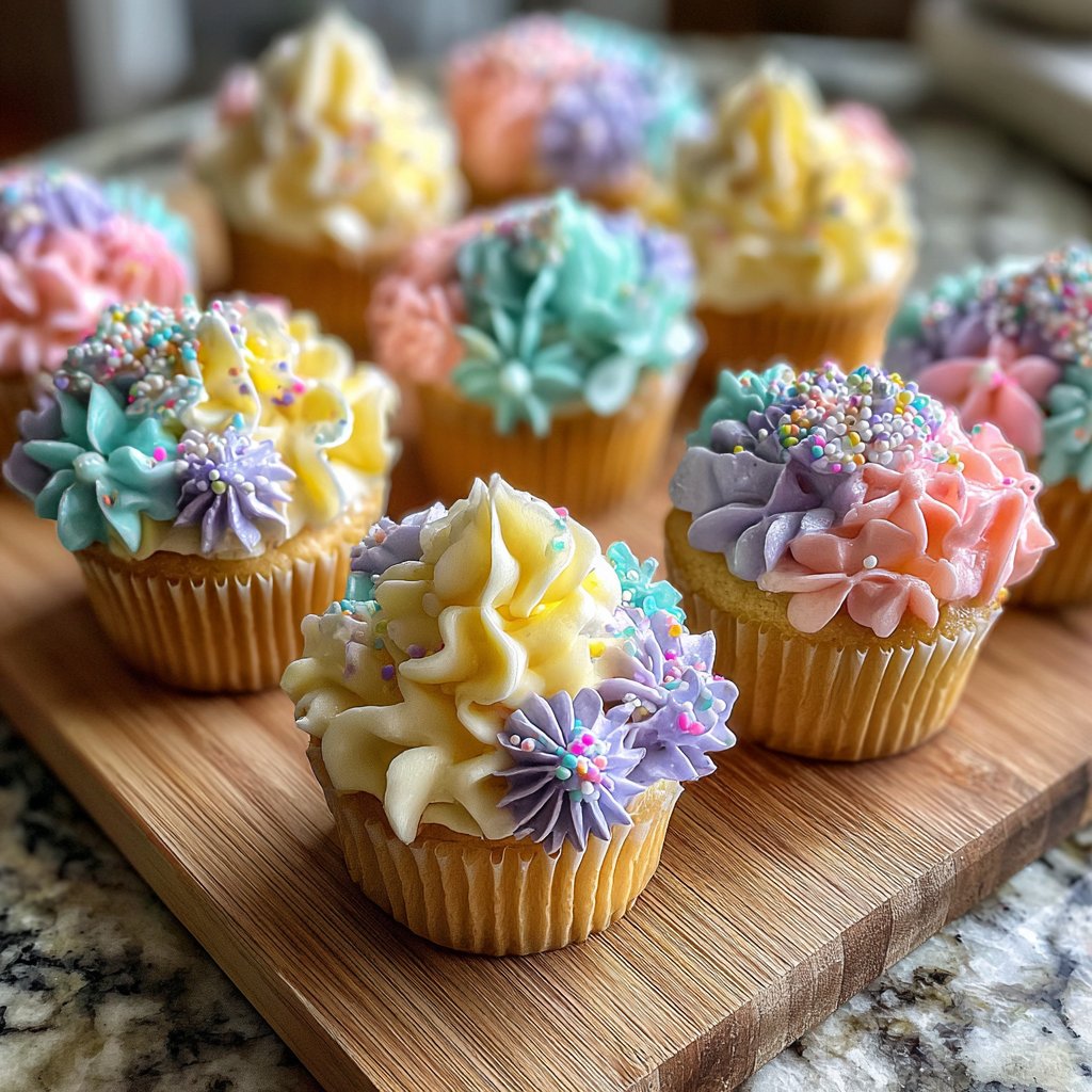 Frosting Techniques for Floral Cupcakes