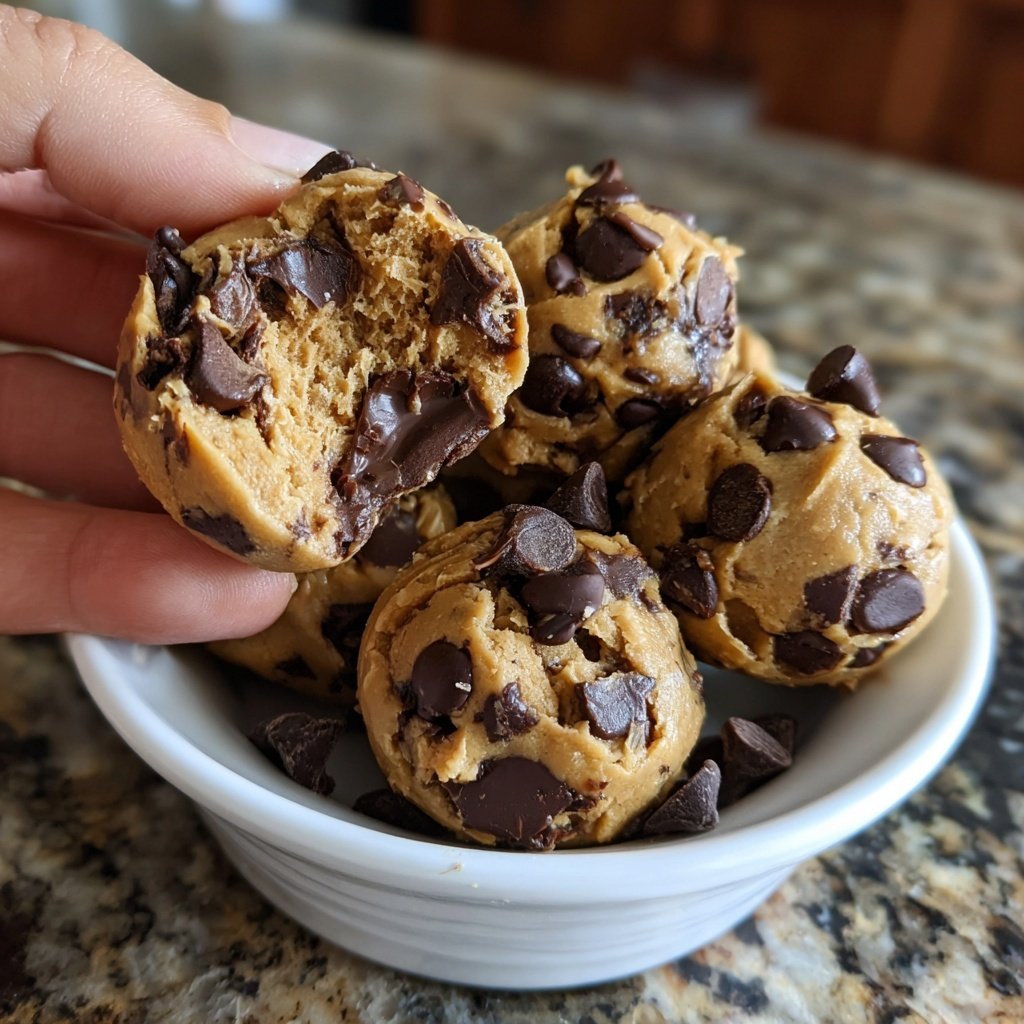Peanut Butter Chocolate Chip Bites