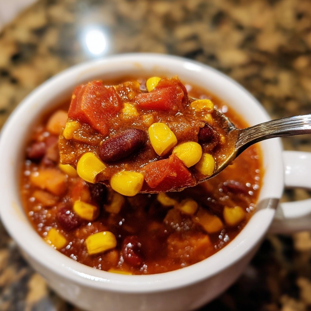 Classic Veggie Chili with Corn
