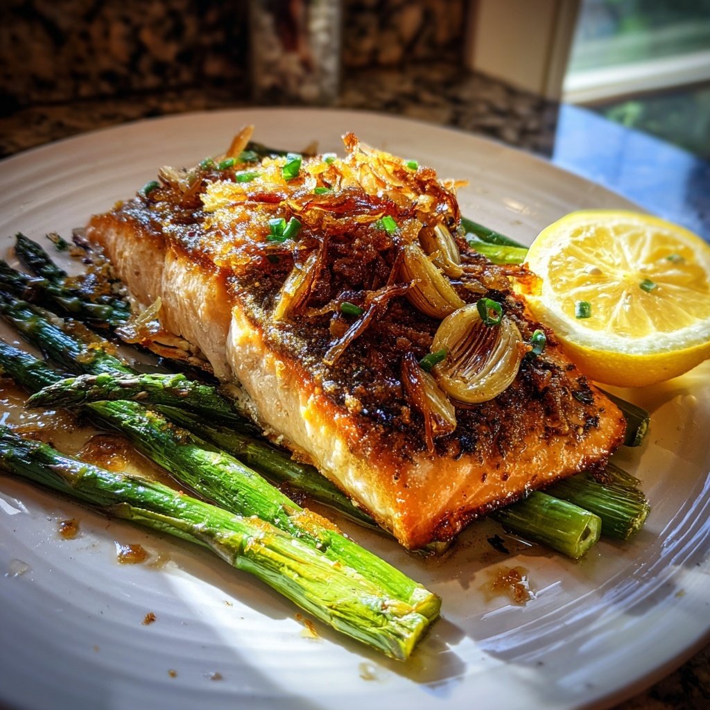 Savory Roasted Salmon with Veggies