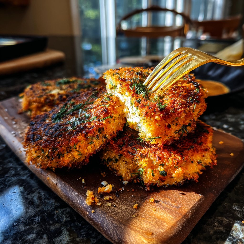 Herb-Crusted Salmon Patties