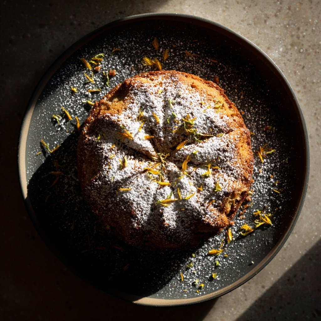 Dandelion Spice Cake Bliss